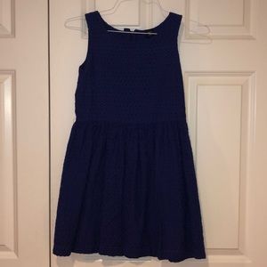 Navy blue dress